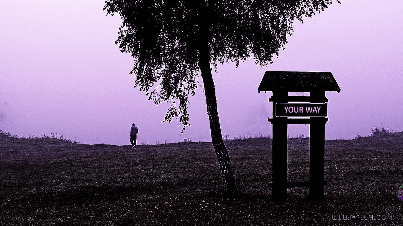 You’re far too smart to be the only thing standing in your way Your-way-Man-walking-in-the-mist-by-the-lake-Motivational-quote