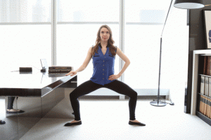 Office workout simple exercises 