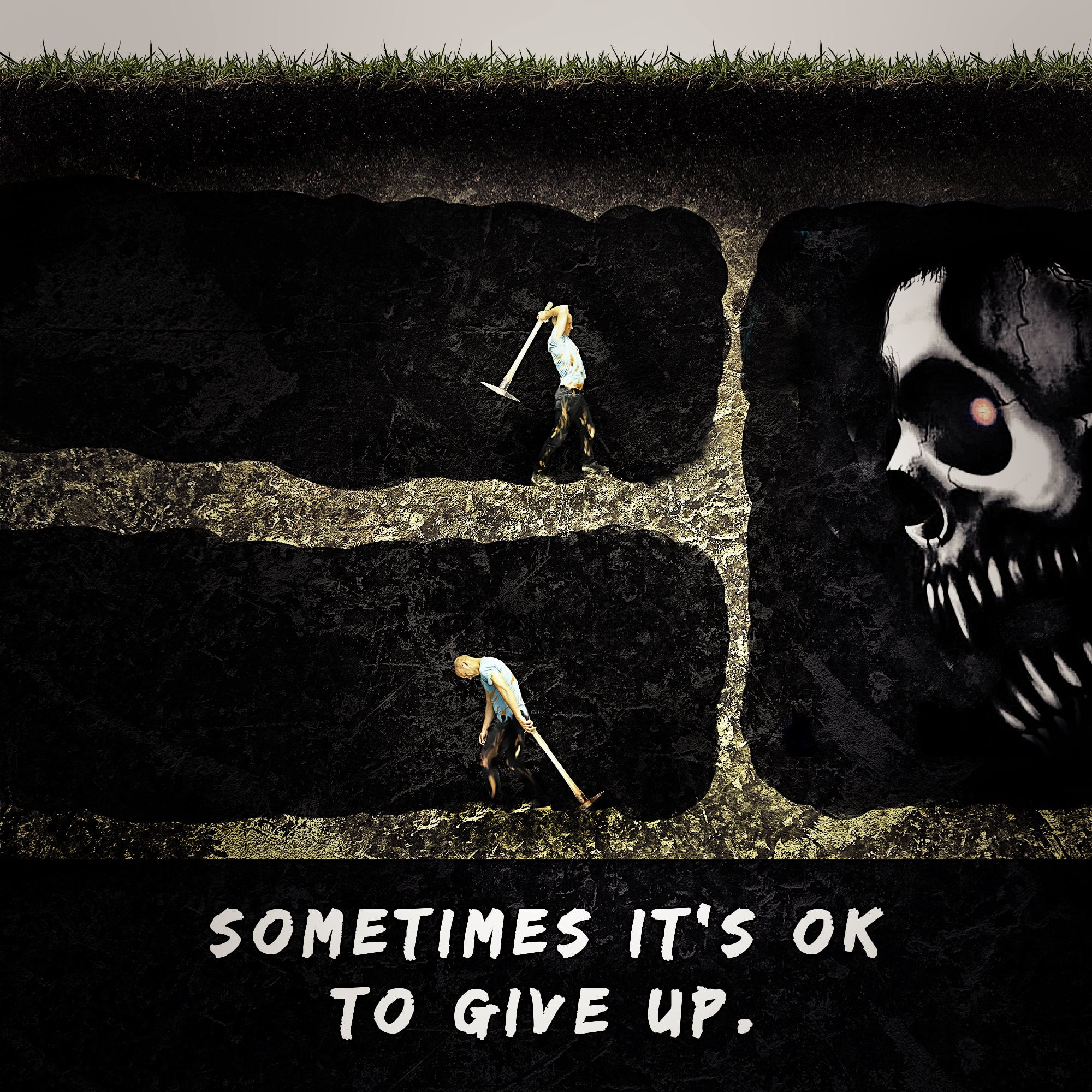 Never Give up. Surreal photography. Never-Give-up-Surreal-photography