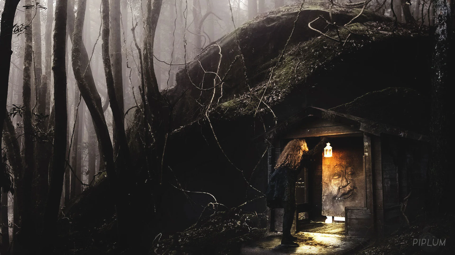 You can discover abandoned houses in deep Palanga forests. You-can-discover-abandoned-houses-in-deep-Palanga-forests-photo-manipulation-forest-fog-surreal-photography