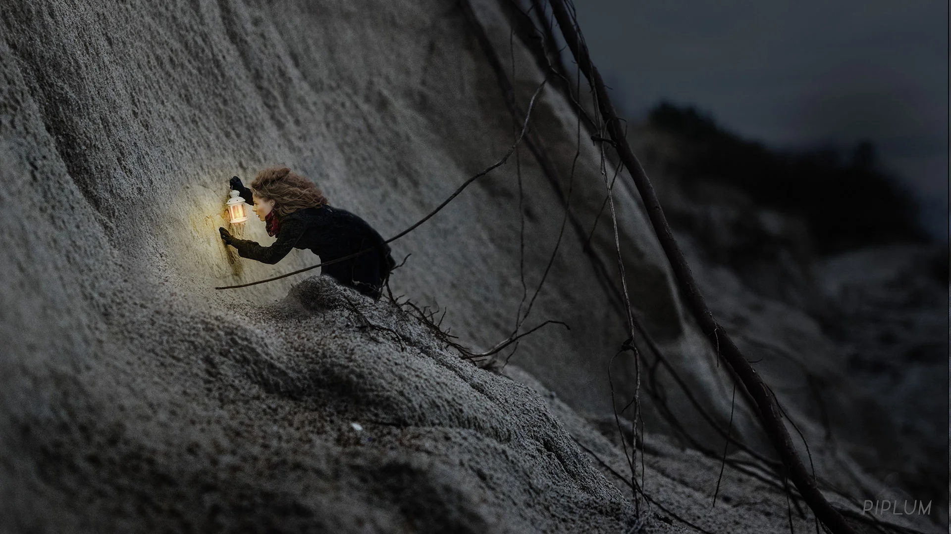 Ancient love runes. dunes-palanga-love-lantern-art-surreal-photo-manipulation