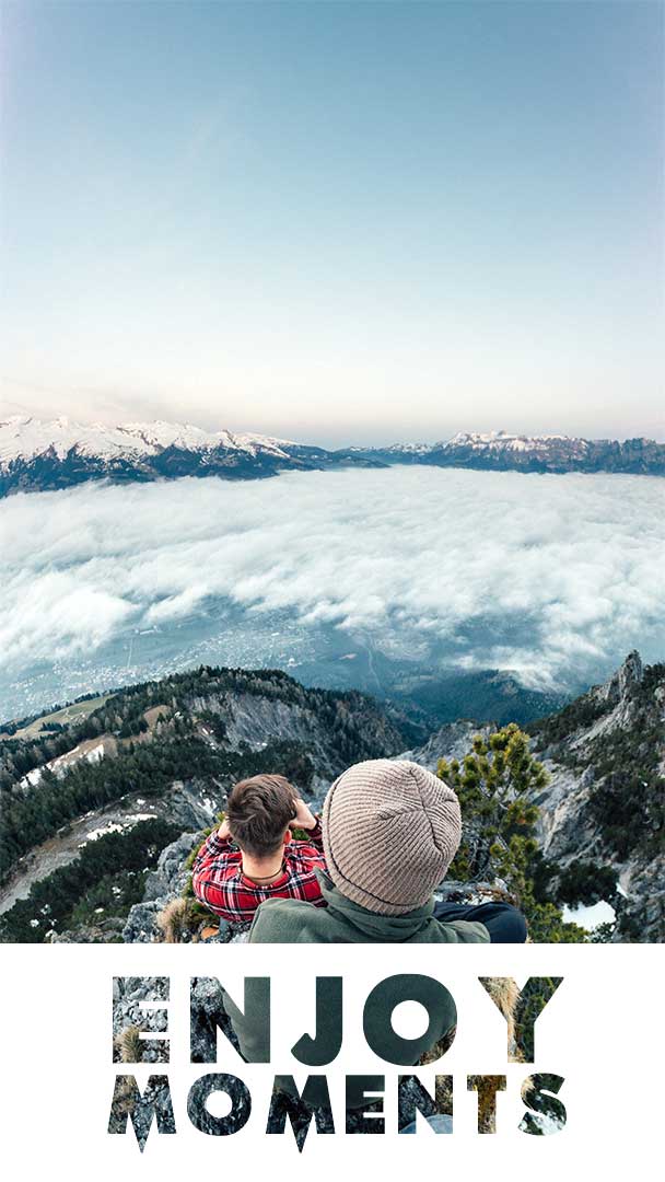 Enjoy-moments-motivational-life-quote-mountain-peak-friends