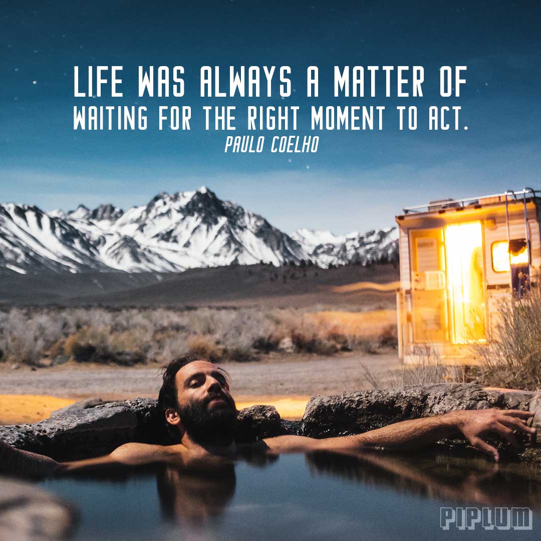Life-quote-chill-nature-hot-tub-man-mountains