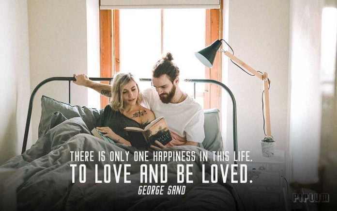 Inspirational Love Quote Love Quote. Facebook Cover. There is only one happiness in this life, to love and be loved