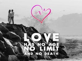 Love-has-no-limits-quote-couple-ocean-rocks-port-gate