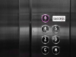 The-is-no-elevator-to-success-inspirational-quote-black