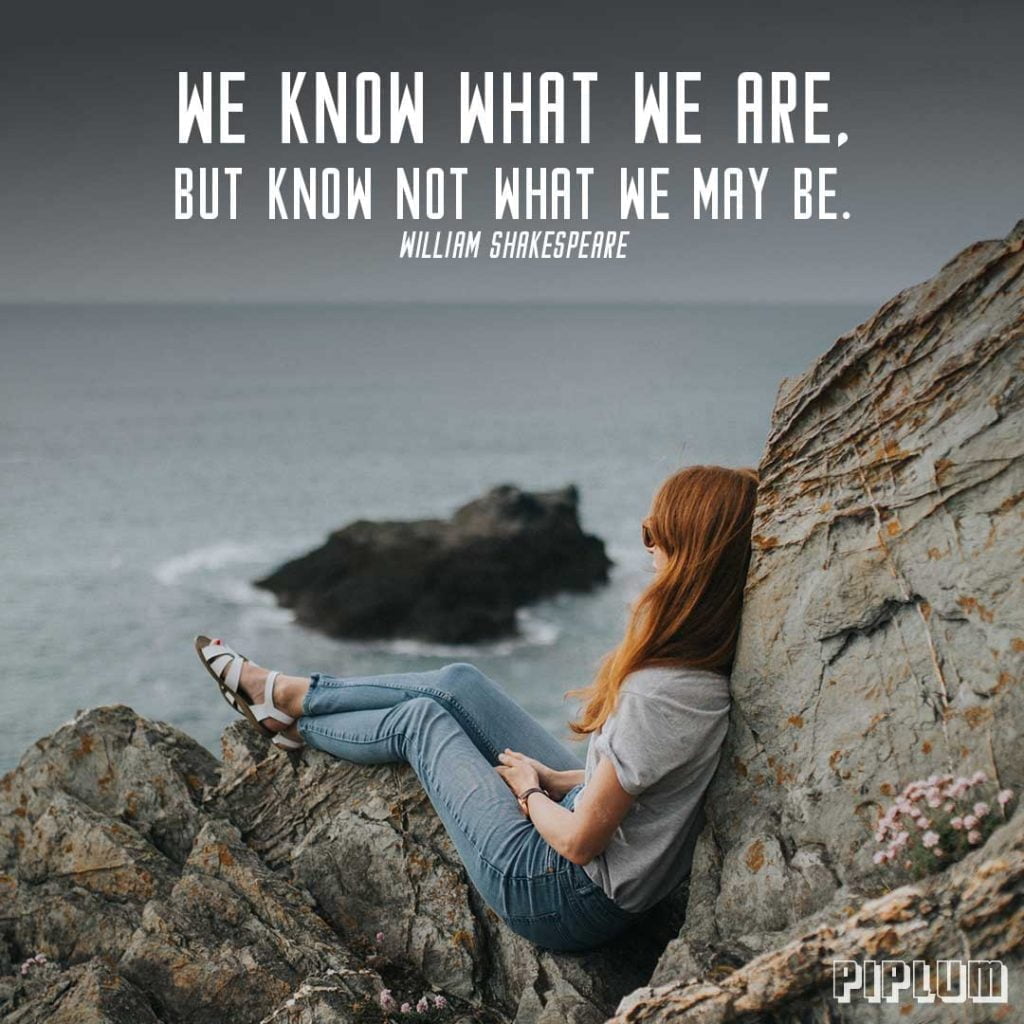 Inspirational-Quote-Redhead-women-sitting-rocks-ocean