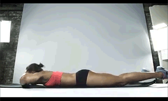 Ab Exercises with no equipment Exercise 5.