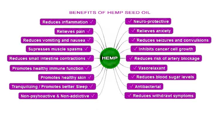 Benefits of hemp seed oil Benefits-of-hemp-seed-oil-chart