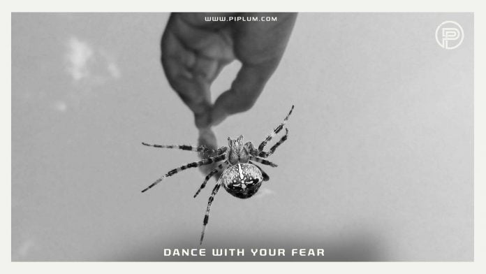 Dance With Your Fear. Not Scary Motivational Quote.