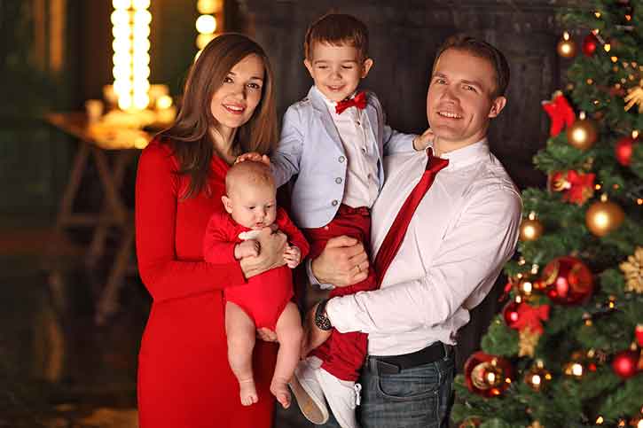 Elegant look Elegant-parents-photography-christmas
