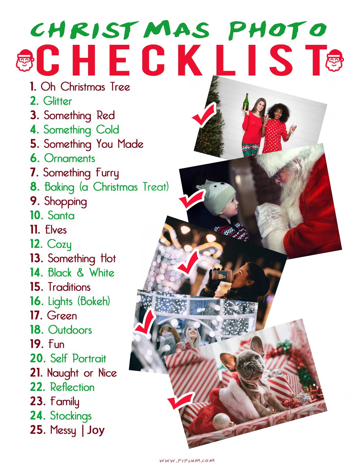 Christmas photo checklist ideas how-to-capture-beautiful-christmas-photo-checklist-ideas-poster