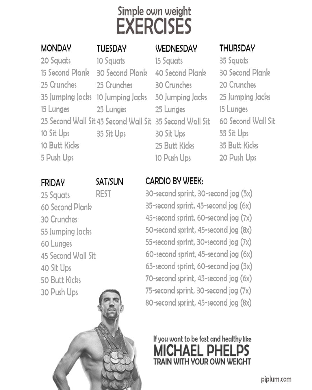 Simple-own-weight-exercises-Poster-with-Michael-Phelps-own-body-weight