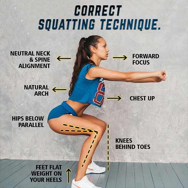 Do not forget a correct squatting technique. Do-not-forget-a-correct-squatting-technique-for-big-ass