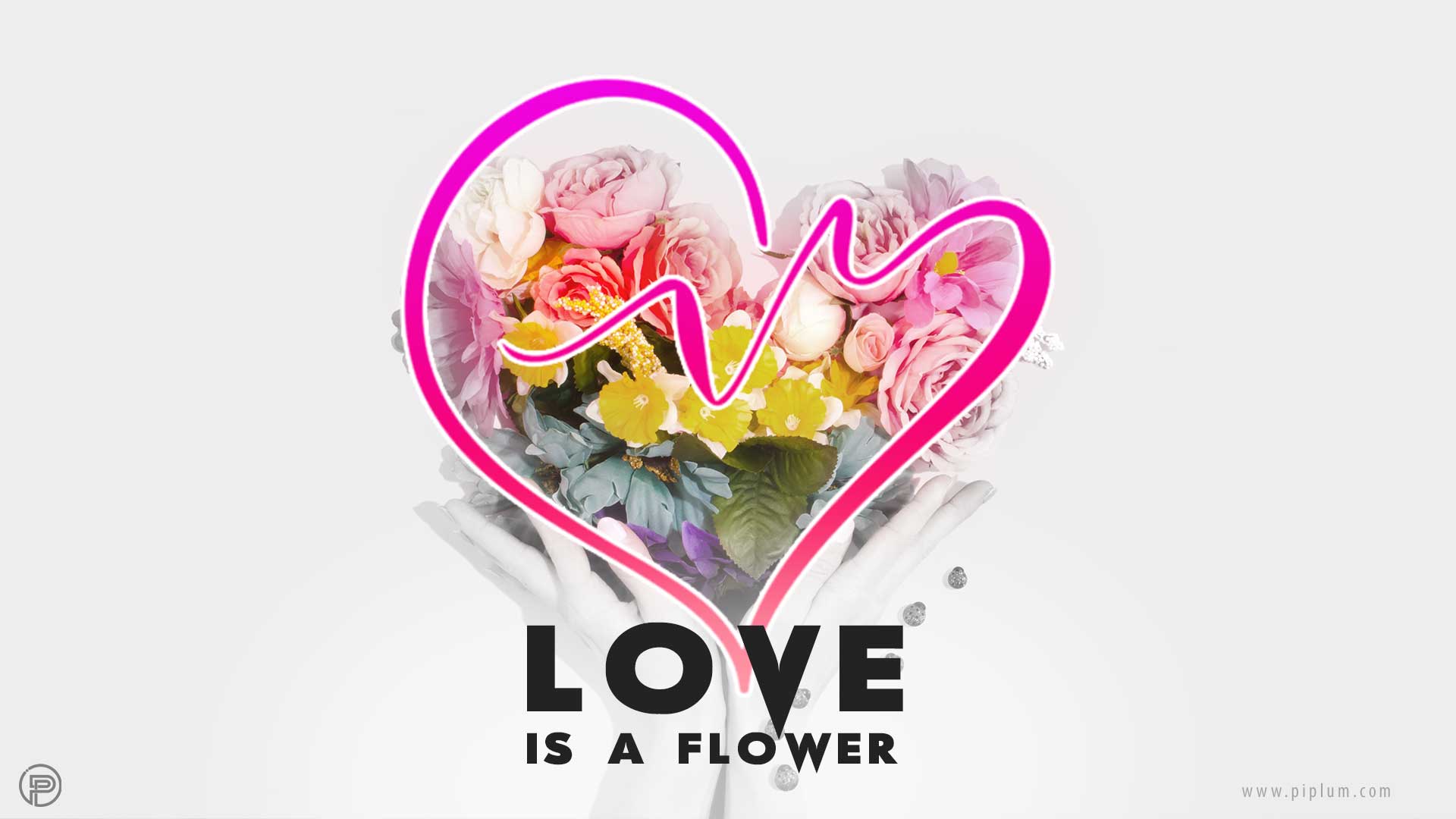 Love-Flower-quote-heart