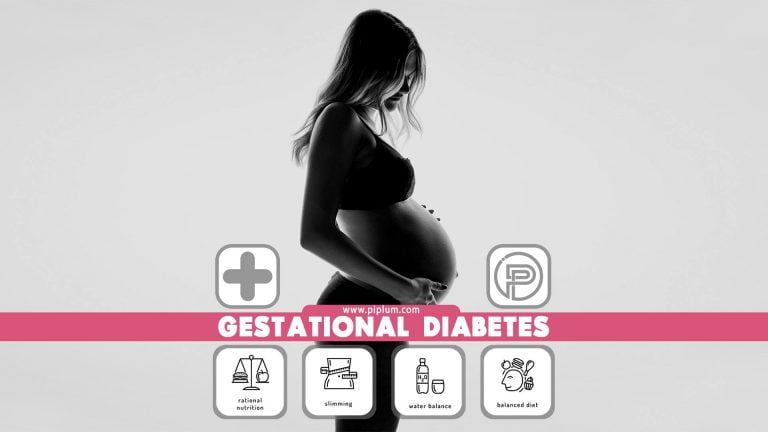 Gestational Diabetes Symptoms And Treatment. Safe Pregnancy Poster.