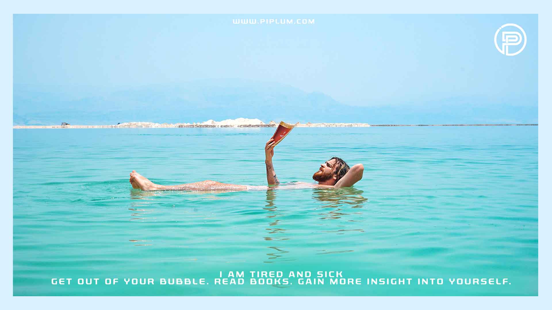 Get out of your bubble. Read books. Gain more insight into yourself. Inspirational Coronavirus quote. Inspirational-coronavirus-quote-face-covid-19-with-a-smile-and-positivity