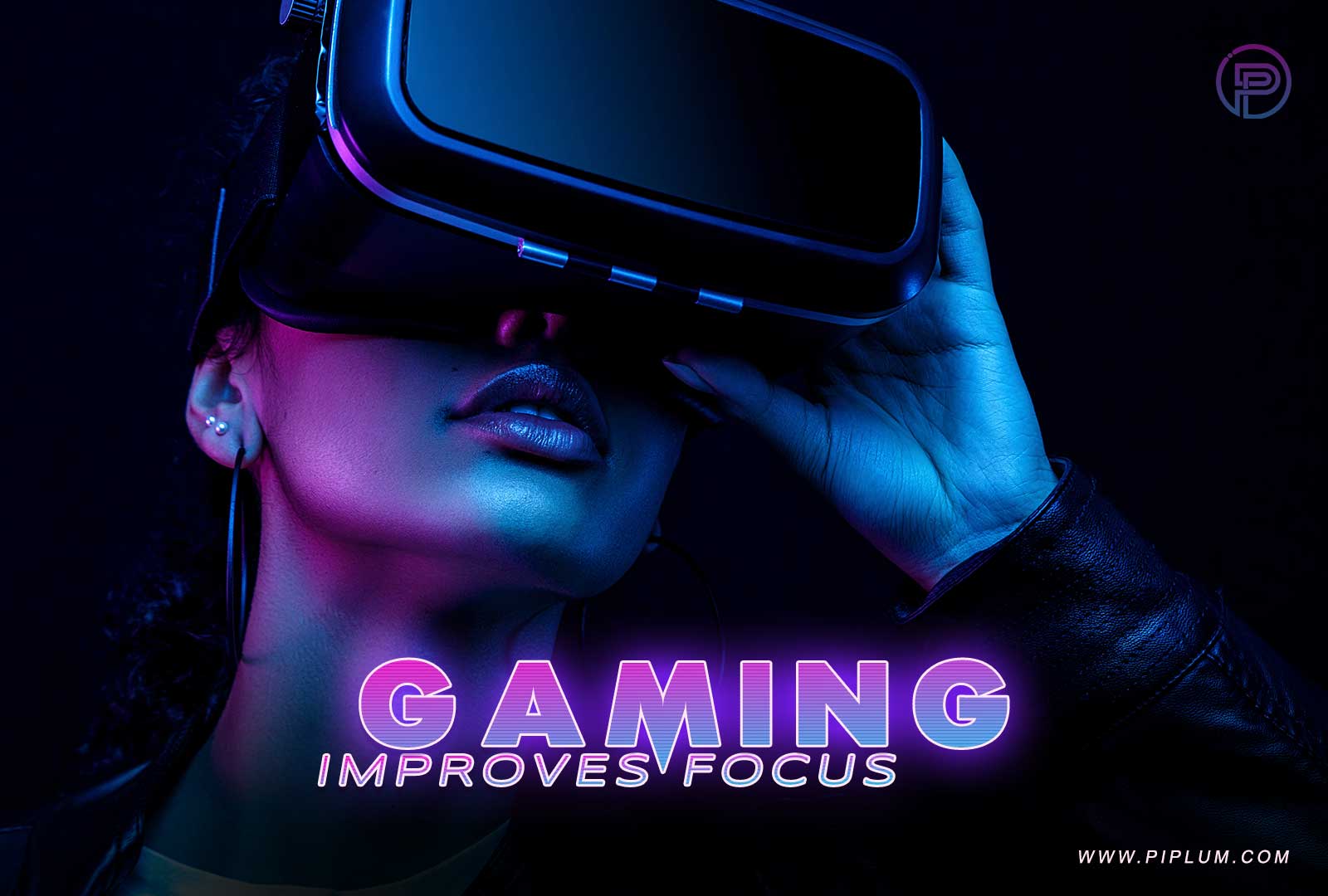 gaming improves focus women use virtual reality lenses