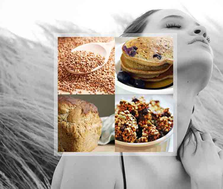 Enhance your skin properties by eating products made with buckwheat whole grains. Buckwheat-for-skin