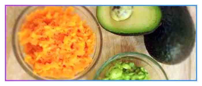 Avocado-and-carrots-homemademasks