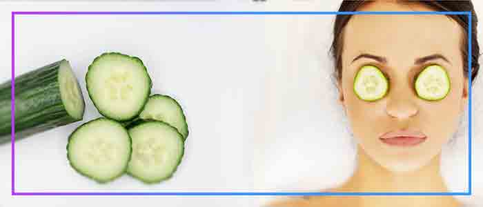 Cucumber Slices - Legendary and most popular skin treatment. Cucumber-Slices-homemade-face-skin-treatment