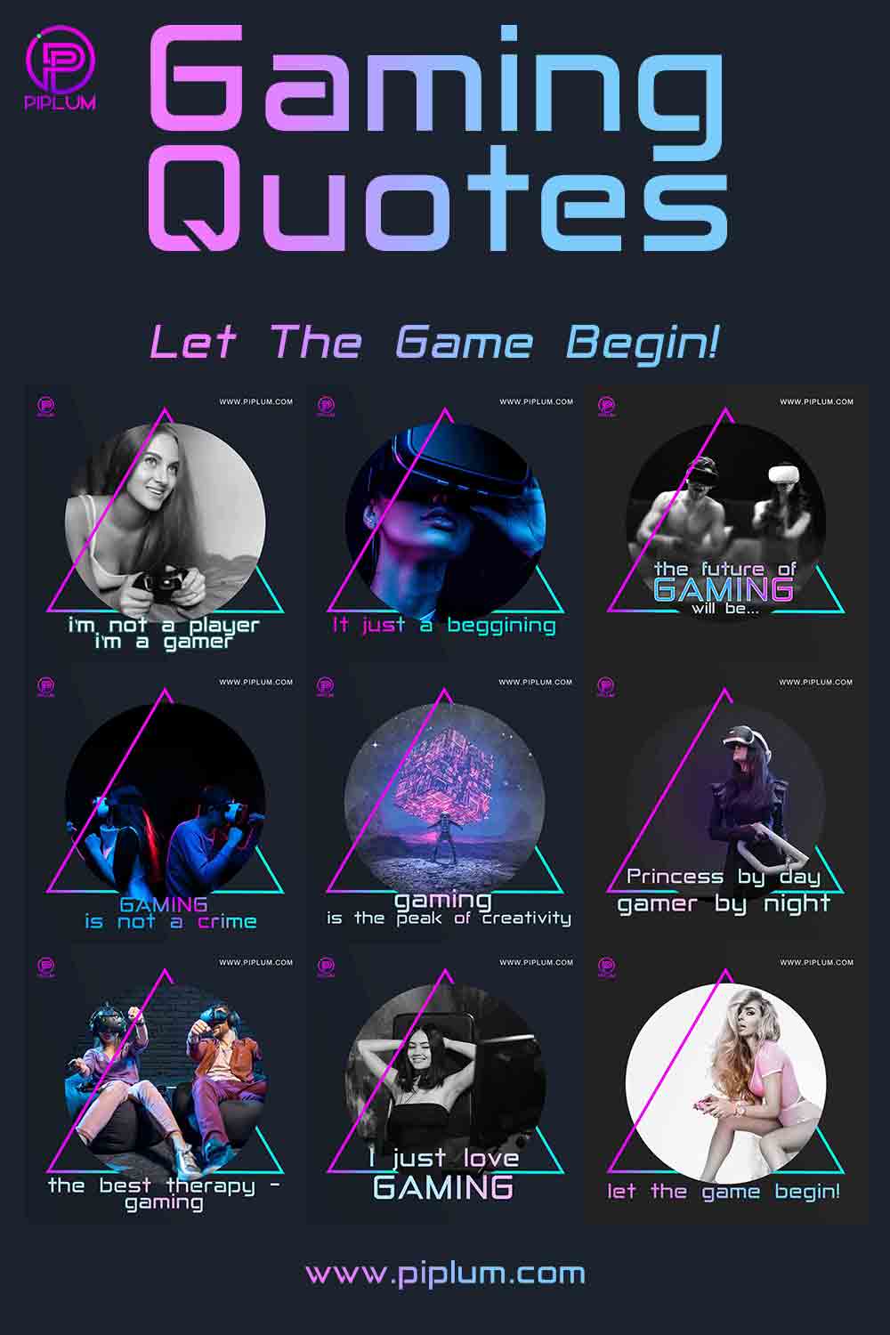 Gaming Quotes For Real Gamers. Poster Made By Piplum. Gaming-Quotes-For-Real-Gamers-Poster-Made-By-Piplum