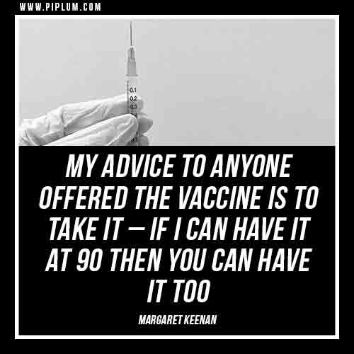 If a vaccine offered to you - take it. Inspirational vaccination quote. vaccine-offered-to-you-take-it-Inspirational-vaccination-quote