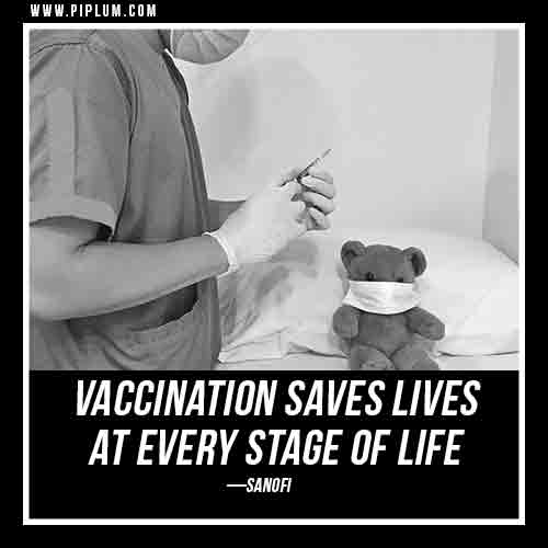 Vaccination saves lives at every stage of life. Quote. Vaccination-saves-lives-at-every-stage-of-life-Quote