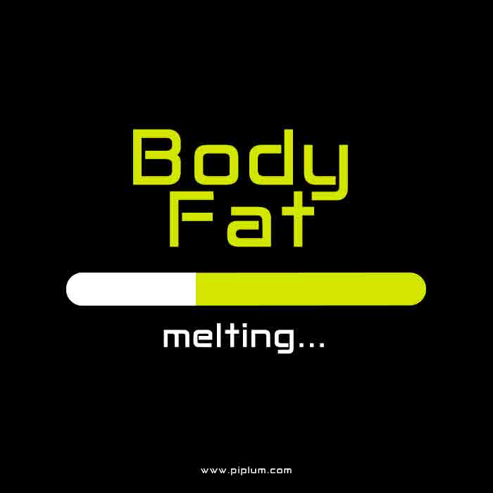 Body fat is melting... Inspirational fitness quote to help you remember why you started to shaping your body. body-fat-is-melting-inspirational-fitness-quote