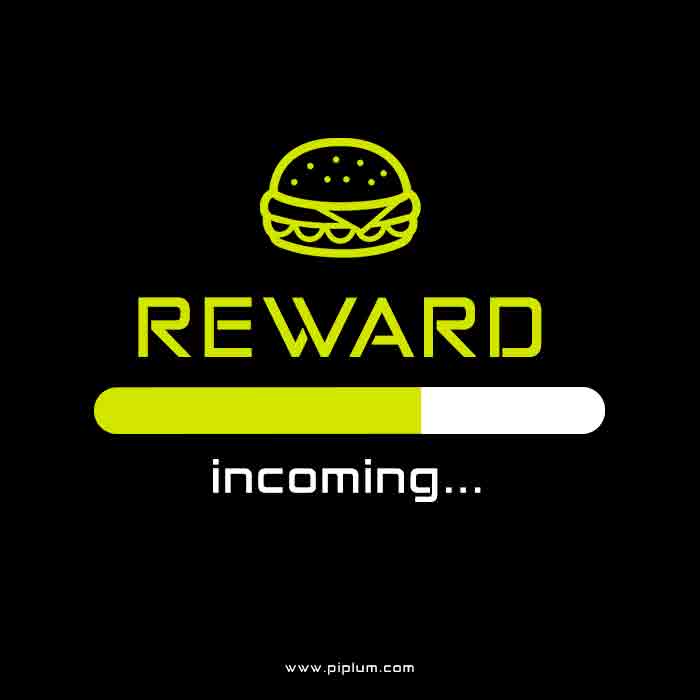 Reward incoming. Funny fitness quote reminding you that workout is not torment. Reward-incoming-funny-fitness-quote-reminding-you-that-workout-is-not-torment