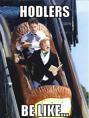 Hodlers with still mind. Funny crypto world. Hodlers with still mind. Funny crypto world.