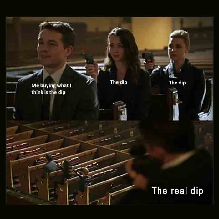 The Real Crypto Dip. We all know that ''funny'' feeling. The-Real-Crypto-Dip-We-all-know-that-funny-feeling