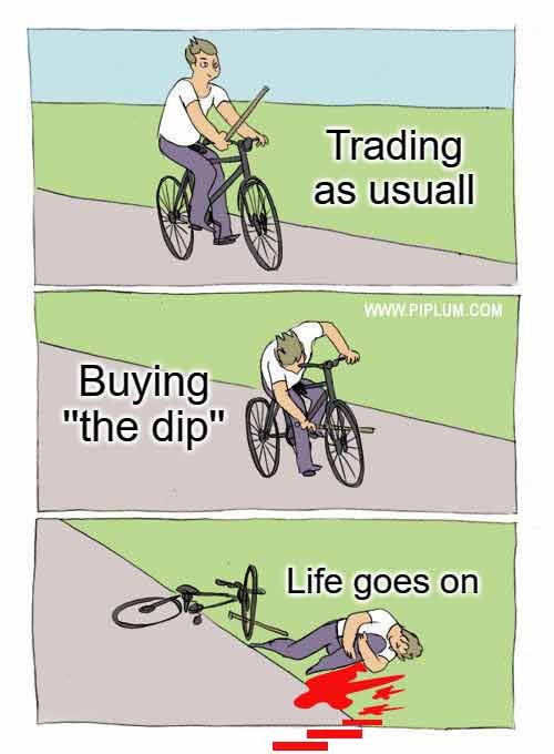 After the crypto market crash, life goes on. Funny cryptocurrency meme. After-the-crypto-market-crash-life-goes-on-Funny-cryptocurrency-meme-and-joke