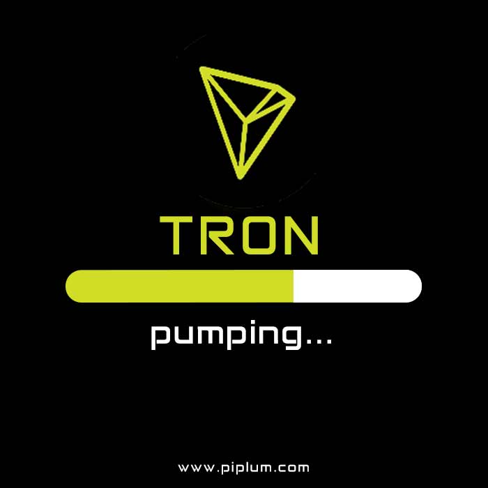 Pumping Tron. TRX to the moon. Pumping-Tron-TRX-to-the-moon