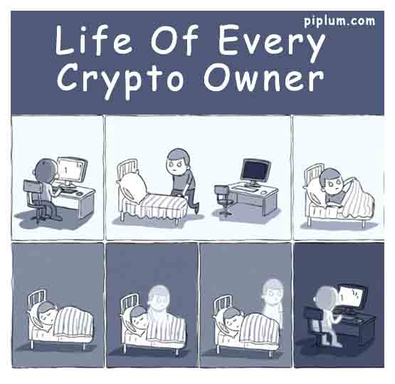 A-funny-life-of-every-crypto-owner-cartoon-no-sleep-hard-nights