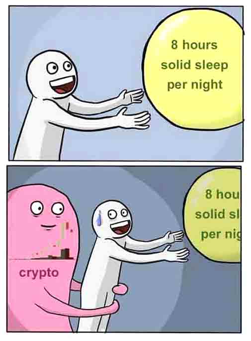 Trading crypto consumes all your time. It's funny how trading crypto consumes all your time