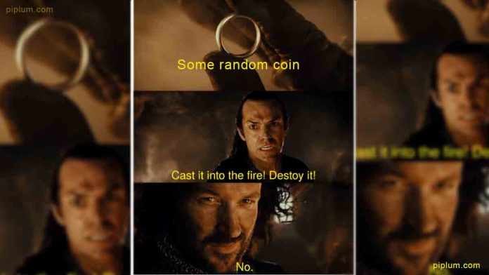 Sometimes it's hard to get rid of your beloved altcoin even though it is a total shitcoin. Crypto-meme. Sometimes-is-so-hard-to-get-rid-of-your-beloved-altcoin-even-it-is-a-total-shitcoin-crypto-meme