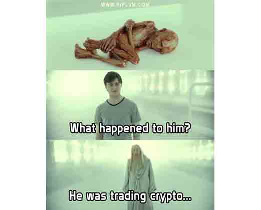 Life is not easy when holding or trading crypto. Funny meme. Life-is-not-easy-when-holding-or-trading-crypto-Funny-meme-harry-potter