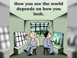 The-way-you-look-at-the-world-defines-your-success.-Motivational-quotes