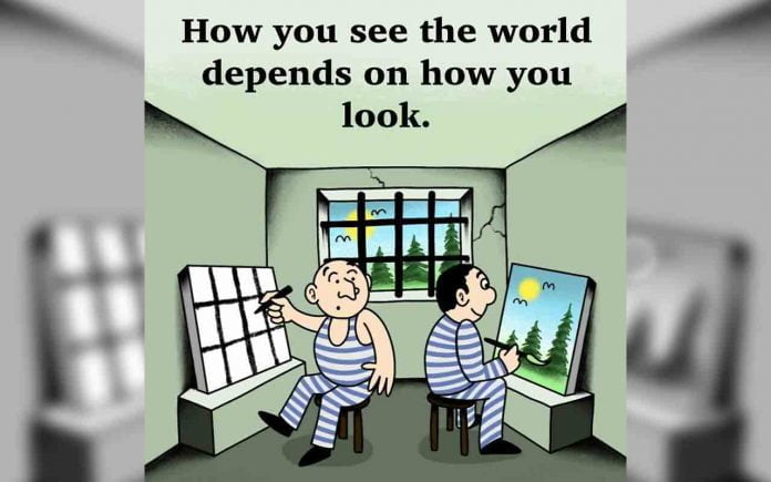 The way you look at the world defines your success. Motivational quotes. The-way-you-look-at-the-world-defines-your-success.-Motivational-quotes