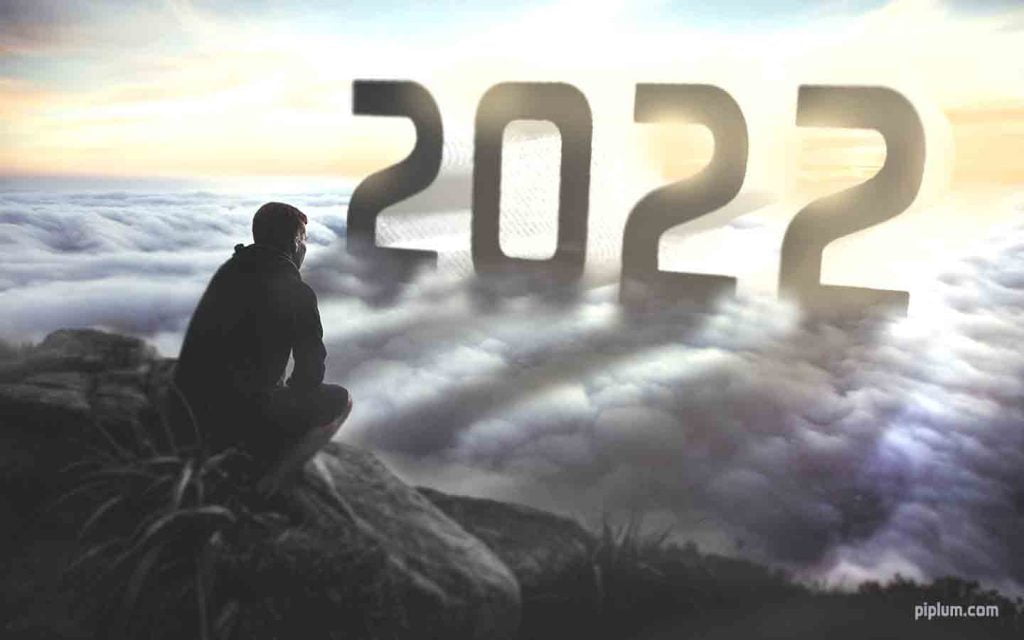2022 Inspirational Quotes. The Year Of Your Success And Positivity.