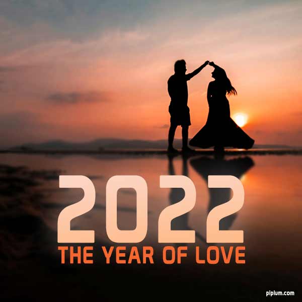The Year of love is 2022. An Inspirational quote. The-Year-of-love-is-2022-An-Inspirational-quote-couple-dance-in-the-beach