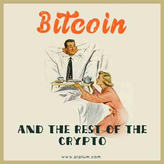 Bitcoin-enslaved-all-other-cryptos-funny-joke