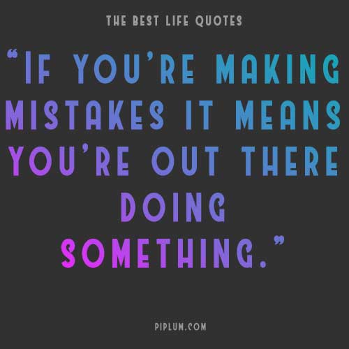 Mistakes are part of success. daily-quote-Mistakes-are-part-of-success-text-picture