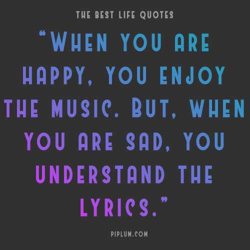 Daily quote about the difference between being happy and being sad. Daily-quote-about-the-difference-between-being-happy-and-being-sad
