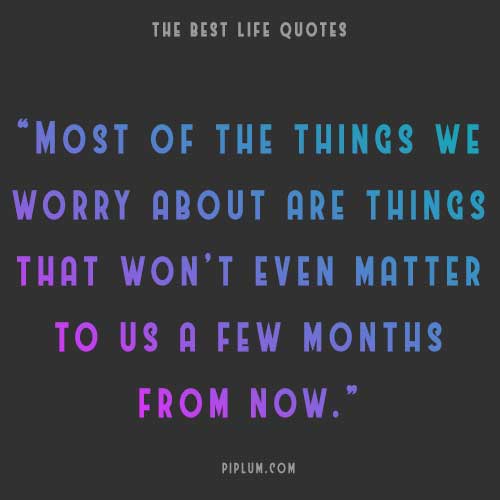 You spend most of Your time thinking about things that don't matter to You. Daily-quote-about-You-spend-most-of-Your-time-thinking-about-things-that-don't-matter-to-You