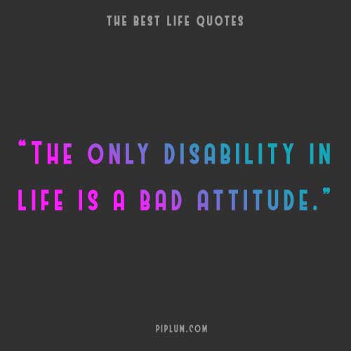 Life quote about a positive/negative attitude. Life-quote-about-a-positive-negative-attitude