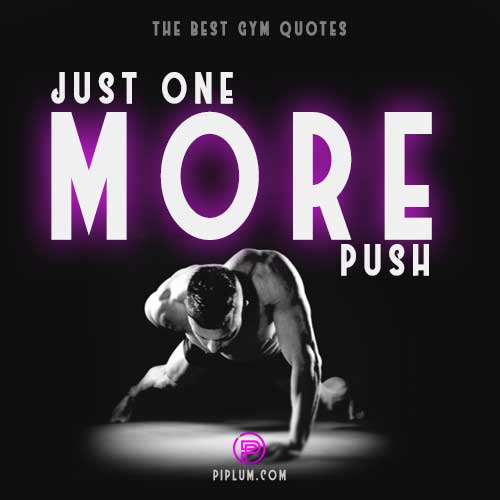 Just one more push. Devotional push-ups quote: Just-one-more-push-devotional-one-hand-push-up-quote