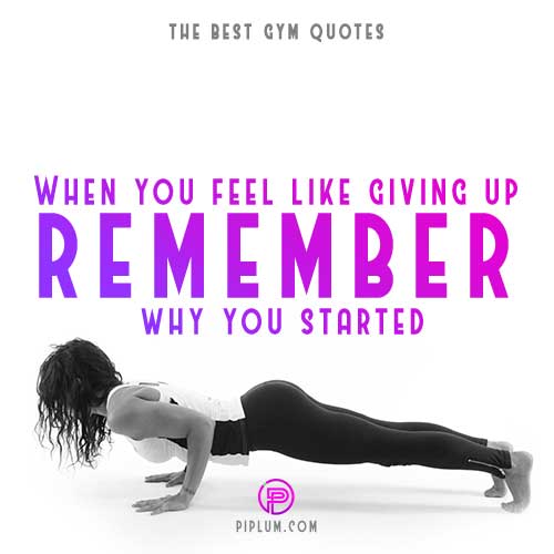 Uplifting push-ups quote. Remember why you started. Uplifting-push-ups-quote-Remember-why-you-started-women-exercising
