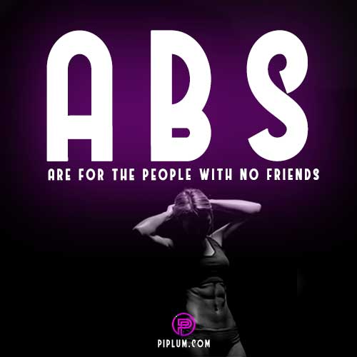 Abs Lowered risk of back pain. Keep training. Gym quote for women. Abs-Lowered-risk-of-back-pain-Keep-training-Gym-quote-for-women.